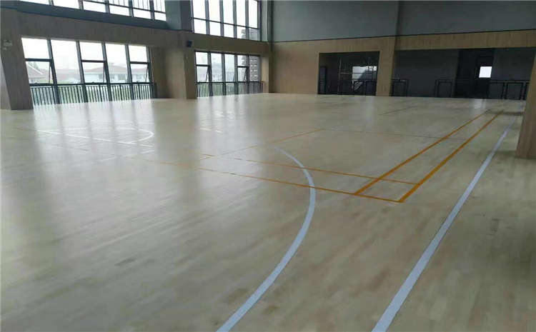 橡膠木籃球運動地板施工技術(shù)方案