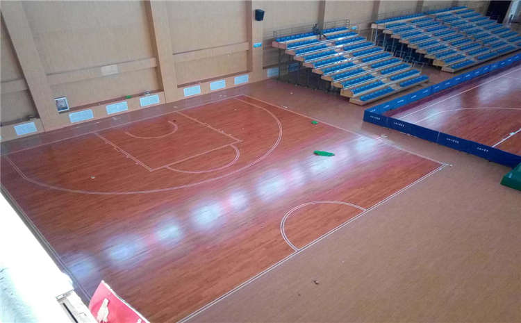 品牌廠家籃球館木地板