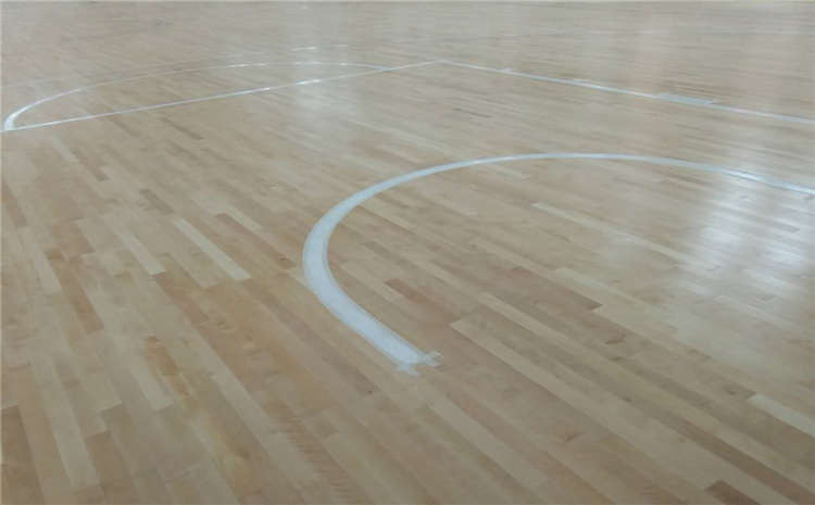 橡膠木NBA籃球場(chǎng)木地板廠**報(bào)價(jià)表