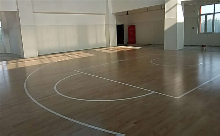 拼接板運動籃球地板規格