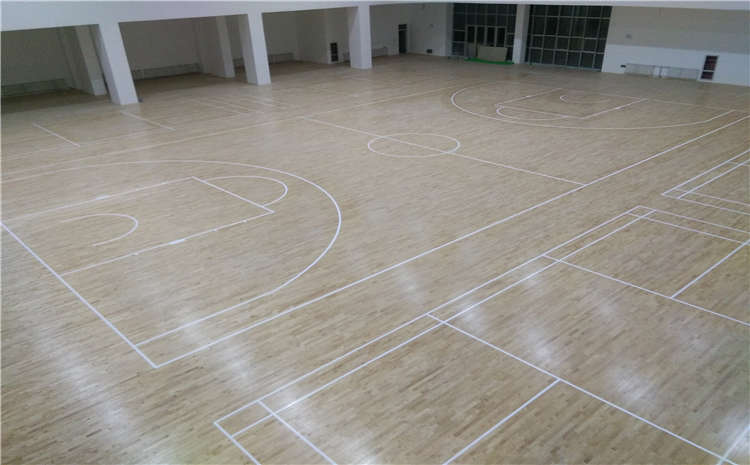 五角楓乒乓球館木地板板式龍骨結構
