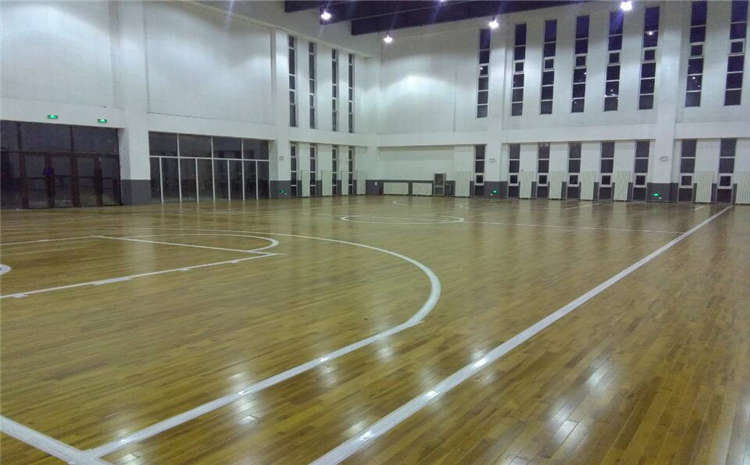松木木地板籃球館翻新施工